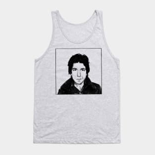 8bit Retro Leonard Cohen Fan Tank Top